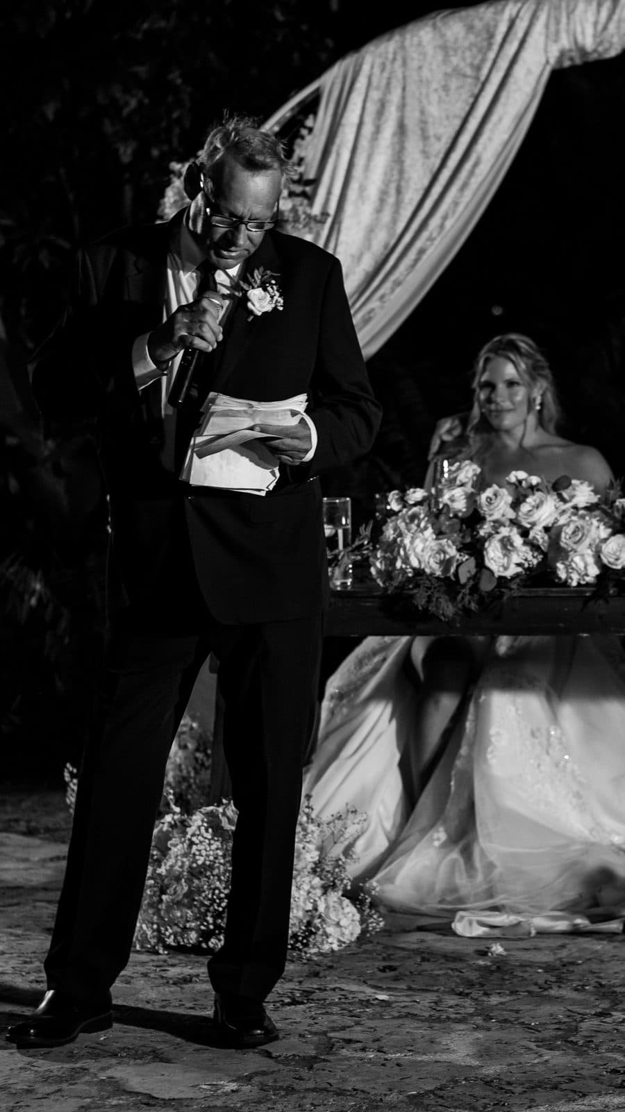 Chris dancing with a guest