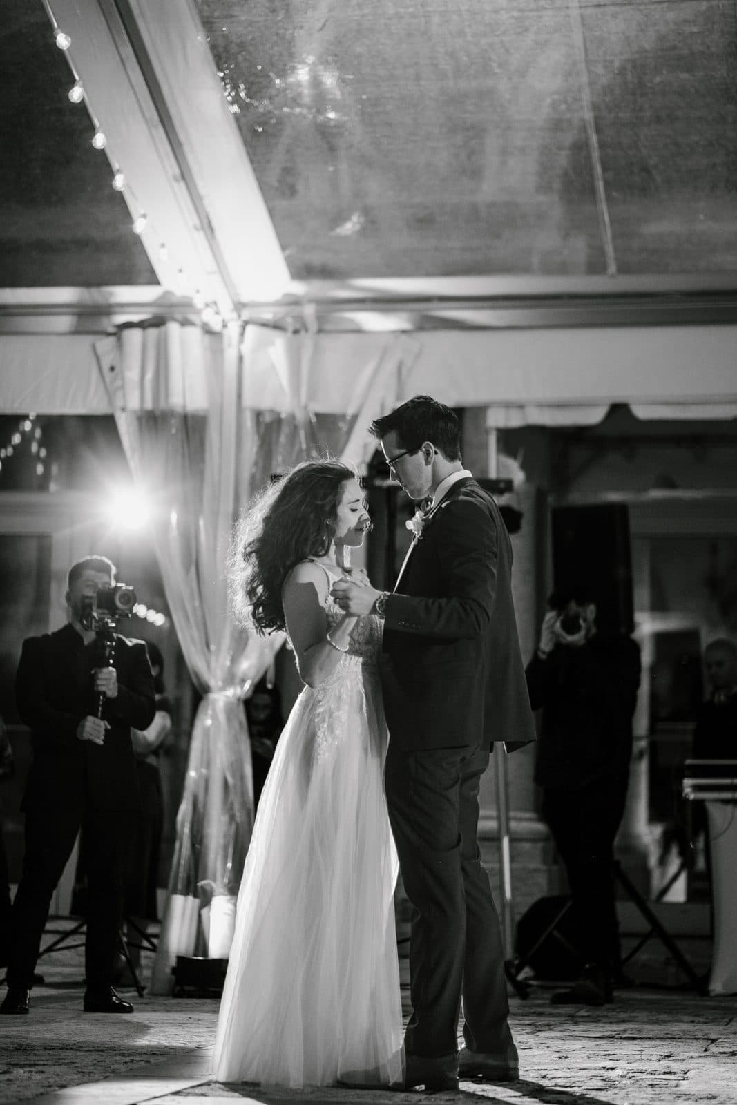 Chloe and Michael together in a last portrait at Vizcaya
